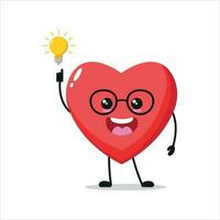 hjärta skaffa sig kärlek inspiration vektor illustration. använda sig av för berättelse bok, klistermärke,