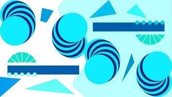 abstrakt geometrisk bakgrund blå pastell Färg vektor design mall för tapet, omslag design, hemsida design