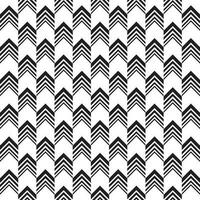 schwarz und Weiß geometrisch Chevron Vektor Bild