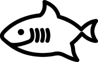 Hai Symbol Karikatur vektor