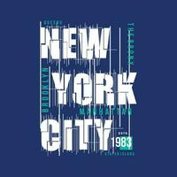 Brooklyn Neu York Grafik Mode Stil, t Hemd Design, Typografie Vektor, Illustration vektor