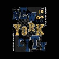 Neu York Stadt Brooklyn, Neu York Stadt, Text rahmen, Grafik t Hemd Design, Typografie Vektor, Illustration, beiläufig Stil vektor