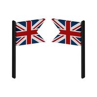 Großbritannien-Flagge im Vektor