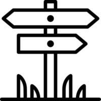 vägvisare riktning ikon symbol vektor bild. illustration av de pil information skylt guide destination design bild. eps 10