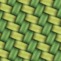 gewebte Palme Blatt Muster Textur Hintergrund vektor
