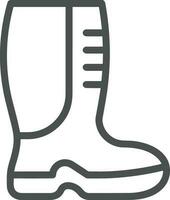 Stiefel Symbol Symbol Vektor Bild. Illustration von das Stiefel Schuhwerk Schuh Design Bild. eps 10