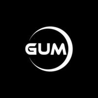 gummi logotyp design, inspiration för en unik identitet. modern elegans och kreativ design. vattenmärke din Framgång med de slående detta logotyp. vektor