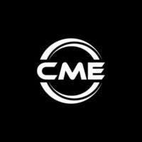 cme logotyp design, inspiration för en unik identitet. modern elegans och kreativ design. vattenmärke din Framgång med de slående detta logotyp. vektor