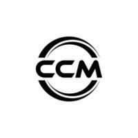 ccm logotyp design, inspiration för en unik identitet. modern elegans och kreativ design. vattenmärke din Framgång med de slående detta logotyp. vektor