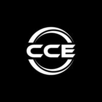 cce Logo Design, Inspiration zum ein einzigartig Identität. modern Eleganz und kreativ Design. Wasserzeichen Ihre Erfolg mit das auffällig diese Logo. vektor