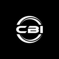cbi logotyp design, inspiration för en unik identitet. modern elegans och kreativ design. vattenmärke din Framgång med de slående detta logotyp. vektor