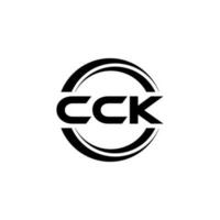 ck Logo Design, Inspiration zum ein einzigartig Identität. modern Eleganz und kreativ Design. Wasserzeichen Ihre Erfolg mit das auffällig diese Logo. vektor