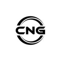 cng logotyp design, inspiration för en unik identitet. modern elegans och kreativ design. vattenmärke din Framgång med de slående detta logotyp. vektor