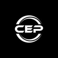cep Logo Design, Inspiration zum ein einzigartig Identität. modern Eleganz und kreativ Design. Wasserzeichen Ihre Erfolg mit das auffällig diese Logo. vektor