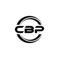 cbp logotyp design, inspiration för en unik identitet. modern elegans och kreativ design. vattenmärke din Framgång med de slående detta logotyp. vektor