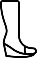 Stiefel Symbol Symbol Vektor Bild. Illustration von das Stiefel Schuhwerk Schuh Design Bild. eps 10