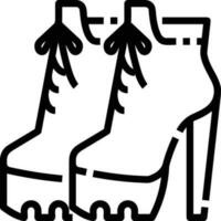 Stiefel Symbol Symbol Vektor Bild. Illustration von das Stiefel Schuhwerk Schuh Design Bild. eps 10