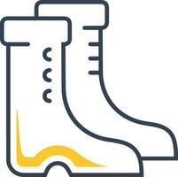 Stiefel Symbol Symbol Vektor Bild. Illustration von das Stiefel Schuhwerk Schuh Design Bild. eps 10