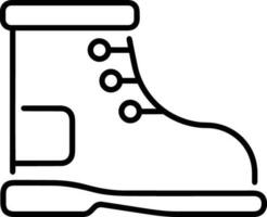 Stiefel Symbol Symbol Vektor Bild. Illustration von das Stiefel Schuhwerk Schuh Design Bild. eps 10