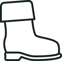 Stiefel Symbol Symbol Vektor Bild. Illustration von das Stiefel Schuhwerk Schuh Design Bild. eps 10