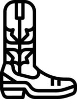 Stiefel Symbol Symbol Vektor Bild. Illustration von das Stiefel Schuhwerk Schuh Design Bild. eps 10