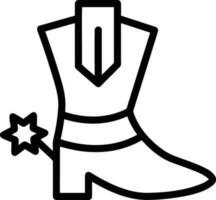 Stiefel Symbol Symbol Vektor Bild. Illustration von das Stiefel Schuhwerk Schuh Design Bild. eps 10