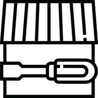 Schraubendreher Reparatur Symbol Symbol Vektor Bild. Illustration von das Fix Toolkit Design Bild. eps 10