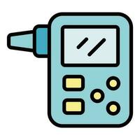 ph Meter Symbol Vektor eben