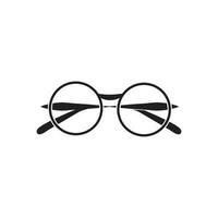 Brille Symbol Vektor flaches Design