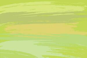 abstrakt Grün Hintergrund mit Gradient Bürste Schlaganfall Wirkung. Beste Vorlage Illustration. vektor