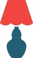 lampa glyf två Färg ikon för personlig och kommersiell använda sig av. vektor
