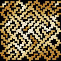sömlös mönster med kvadrater retro pixel rader vektor