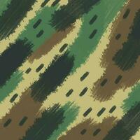abstrakt Militär- Soldat tarnen Muster geeignet zum draussen jagen Design vektor