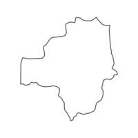 zamfara Zustand Karte, administrative Aufteilung von das Land von Nigeria. Vektor Illustration.