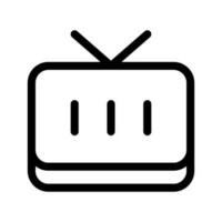 Fernsehen Symbol Vektor Symbol Design Illustration
