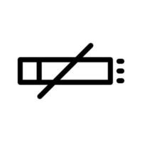 Rauchen Symbol Vektor Symbol Design Illustration