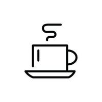 Kaffee Tasse Symbol Design nett zu sehen vektor