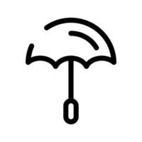 Regenschirm Symbol Vektor Symbol Design Illustration