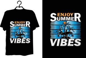 Sommer-T-Shirt-Design vektor