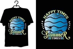 sommar t-shirt design vektor