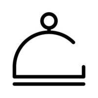 Gericht Symbol Vektor Symbol Design Illustration