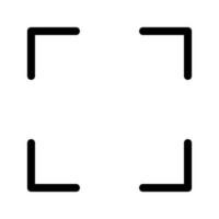 erweitern Symbol Vektor Symbol Design Illustration