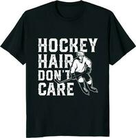 Geschenk komisch Eishockey T-Shirt Design vektor