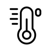 termometer ikon vektor symbol design illustration