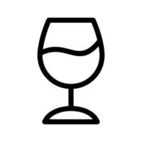 vin glas ikon vektor symbol design illustration