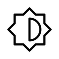 ljusstyrka ikon vektor symbol design illustration