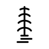 träd ikon vektor symbol design illustration