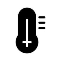 Thermometer Symbol Vektor Symbol Design Illustration