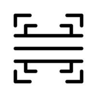Scannen Symbol Vektor Symbol Design Illustration
