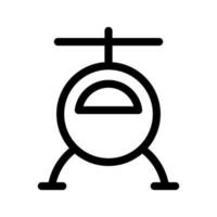 helikopter ikon vektor symbol design illustration